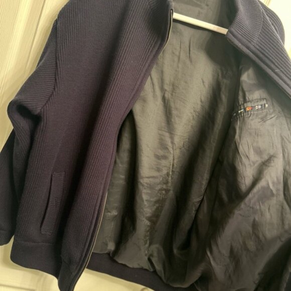 Heavy Wool Paul & Shark Knit Zip Sweater - Picture 12 of 12